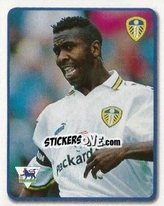 Sticker Lucas Radebe - F.A. Premier League SuperStars 1999-2000 n. 41 - Topps