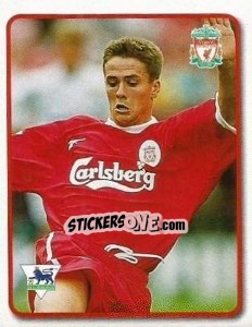 Sticker Michael Owen - F.A. Premier League SuperStars 1999-2000 - Topps