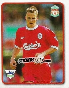Sticker Dietmar Hamann - F.A. Premier League SuperStars 1999-2000 n. 49 - Topps
