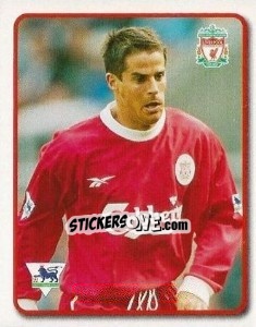Sticker Jamie Redknapp - F.A. Premier League SuperStars 1999-2000 n. 51 - Topps