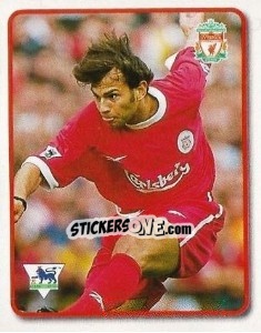 Sticker Patrik Berger - F.A. Premier League SuperStars 1999-2000 n. 52 - Topps