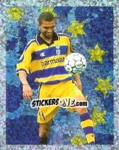 Sticker Marcio Amoroso - F.A. Premier League SuperStars 1999-2000 - Topps
