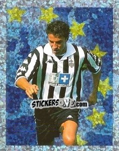 Figurina Alessandro Del Piero - F.A. Premier League SuperStars 1999-2000 - Topps
