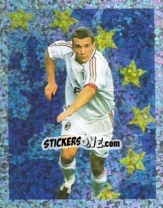 Sticker Andriy Shevchenko - F.A. Premier League SuperStars 1999-2000 n. 60 - Topps