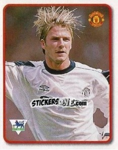 Sticker David Beckham - F.A. Premier League SuperStars 1999-2000 - Topps