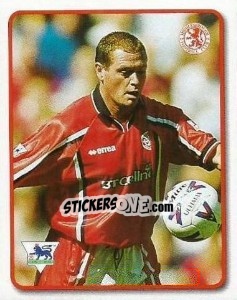 Sticker Paul Gascoigne - F.A. Premier League SuperStars 1999-2000 n. 71 - Topps