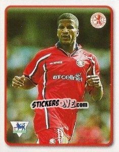 Sticker Hamilton Ricard - F.A. Premier League SuperStars 1999-2000 n. 72 - Topps