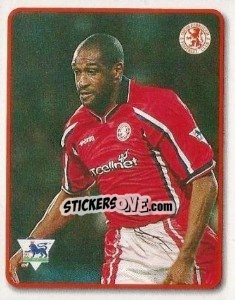 Sticker Brian Deane - F.A. Premier League SuperStars 1999-2000 - Topps