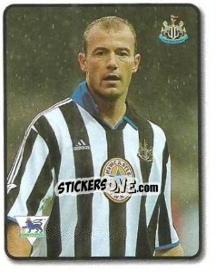 Sticker Alan Shearer - F.A. Premier League SuperStars 1999-2000 - Topps