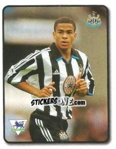 Sticker Kieron Dyer - F.A. Premier League SuperStars 1999-2000 n. 75 - Topps