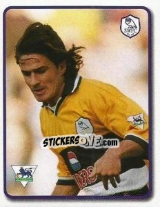 Sticker Benito Carbone - F.A. Premier League SuperStars 1999-2000 n. 81 - Topps