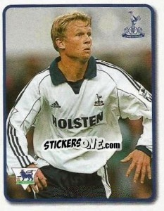 Sticker Steffen Iversen - F.A. Premier League SuperStars 1999-2000 n. 96 - Topps