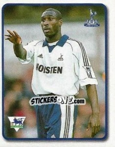 Sticker Sol Campbell - F.A. Premier League SuperStars 1999-2000 n. 98 - Topps