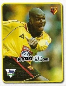 Sticker Des Lyttle - F.A. Premier League SuperStars 1999-2000 - Topps