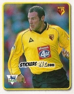 Sticker Tommy Mooney - F.A. Premier League SuperStars 1999-2000 - Topps