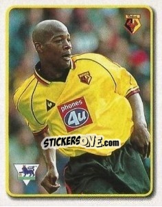 Sticker Micah Hyde - F.A. Premier League SuperStars 1999-2000 n. 103 - Topps