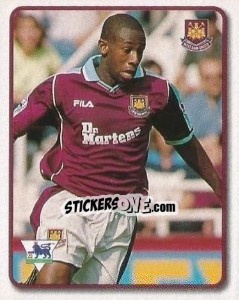 Sticker Paulo Wanchope - F.A. Premier League SuperStars 1999-2000 n. 105 - Topps