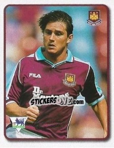 Sticker Frank Lampard - F.A. Premier League SuperStars 1999-2000 n. 107 - Topps