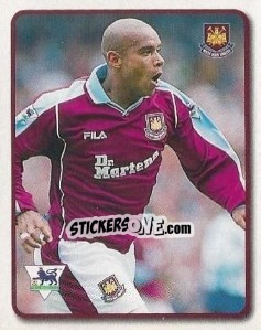 Sticker Trevor Sinclair - F.A. Premier League SuperStars 1999-2000 n. 108 - Topps