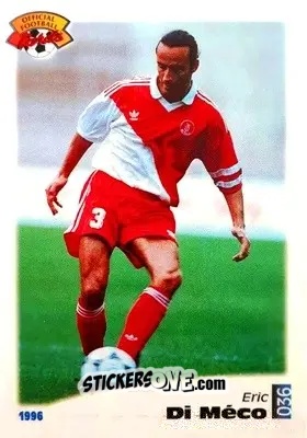 Sticker Eric Di Meco - U.N.F.P. Football Cards 1995-1996 n. 36 - Panini
