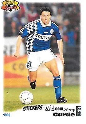 Sticker Remy Garde - U.N.F.P. Football Cards 1995-1996 n. 49 - Panini