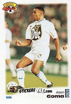 Figurina Alain Goma - U.N.F.P. Football Cards 1995-1996 n. 51 - Panini