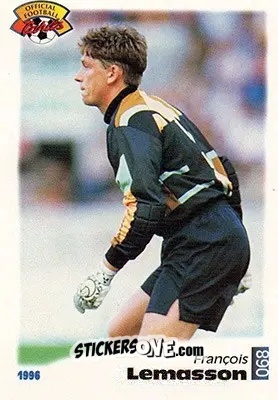 Cromo Francois Lemasson - U.N.F.P. Football Cards 1995-1996 n. 68 - Panini