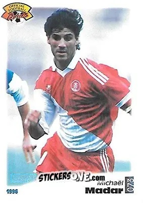 Figurina Michael Madar - U.N.F.P. Football Cards 1995-1996 n. 73 - Panini