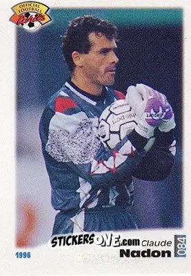 Cromo Jean-Claude Nadon - U.N.F.P. Football Cards 1995-1996 n. 84 - Panini