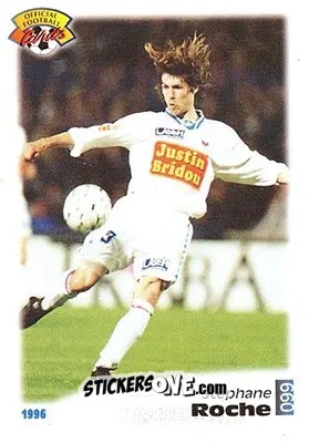 Sticker Stephane Roche - U.N.F.P. Football Cards 1995-1996 n. 99 - Panini