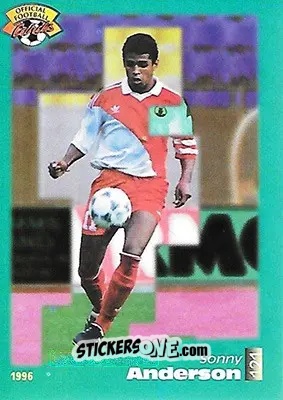 Sticker Sonny Anderson - U.N.F.P. Football Cards 1995-1996 n. 121 - Panini