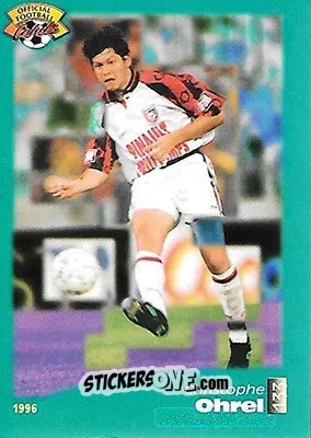Figurina Christophe Ohrel - U.N.F.P. Football Cards 1995-1996 n. 133 - Panini
