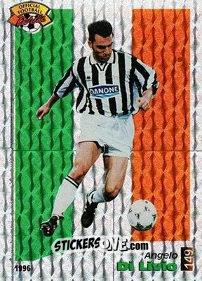 Sticker Angelo Di Livo - U.N.F.P. Football Cards 1995-1996 n. 149 - Panini