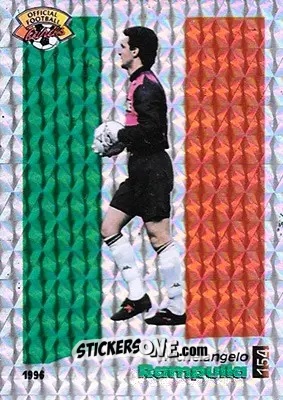 Sticker Michelangelo Rampulia - U.N.F.P. Football Cards 1995-1996 n. 154 - Panini