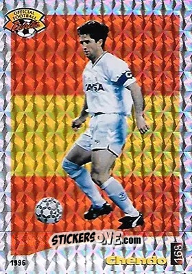 Sticker Chendo - U.N.F.P. Football Cards 1995-1996 n. 168 - Panini