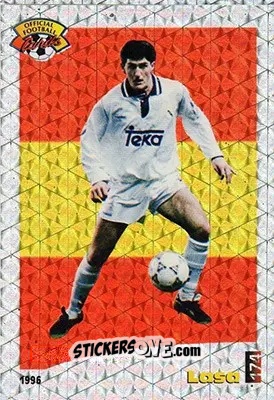 Sticker Lasa - U.N.F.P. Football Cards 1995-1996 n. 174 - Panini