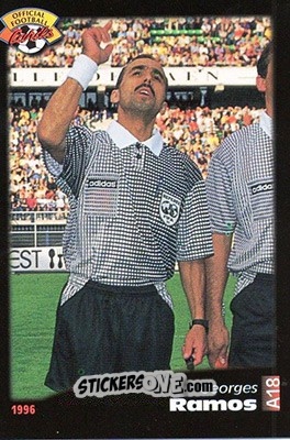 Sticker Georges Ramos - U.N.F.P. Football Cards 1995-1996 n. A18 - Panini