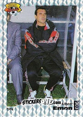 Sticker Albert Emon - U.N.F.P. Football Cards 1995-1996 n. E6 - Panini