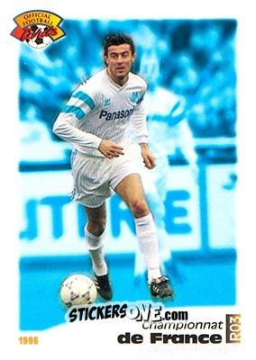 Sticker Titres sous des Maillots Differents - U.N.F.P. Football Cards 1995-1996 n. R3 - Panini