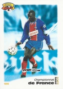 Cromo Les Milleurs Buteurs Etrangers - U.N.F.P. Football Cards 1995-1996 n. R6 - Panini