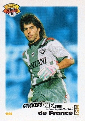 Cromo Record d'lnvincibilite pour un Gardien - U.N.F.P. Football Cards 1995-1996 n. R10 - Panini