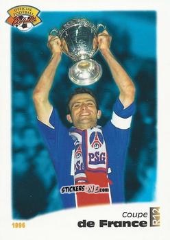 Figurina Coupe de France - U.N.F.P. Football Cards 1995-1996 n. R12 - Panini