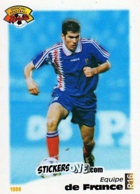 Sticker Recoeds Divers - U.N.F.P. Football Cards 1995-1996 n. R16 - Panini