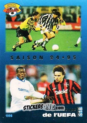 Sticker Coupe de I'fuefa - U.N.F.P. Football Cards 1995-1996 n. S18 - Panini