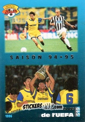 Sticker Coupe de I'fuefa - U.N.F.P. Football Cards 1995-1996 n. S19 - Panini