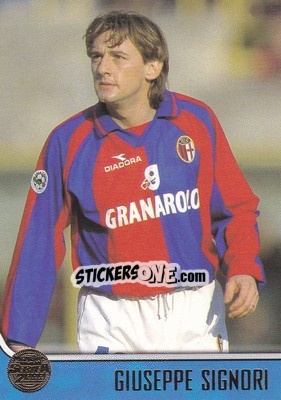 Sticker Giuseppe Signori - Serie A 1999-2000 n. 9 - Merlin