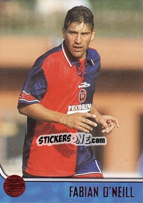 Sticker Fabian O'Neill - Serie A 1999-2000 n. 13r - Merlin