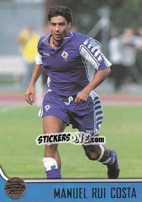 Cromo Manuel Rui Costa - Serie A 1999-2000 - Merlin