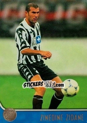 Sticker Zinedine Zidane - Serie A 1999-2000 - Merlin