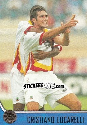 Sticker Cristiano Lucarelli - Serie A 1999-2000 n. 43 - Merlin